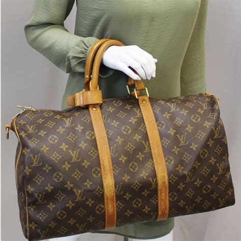 lv duffle bag monogram